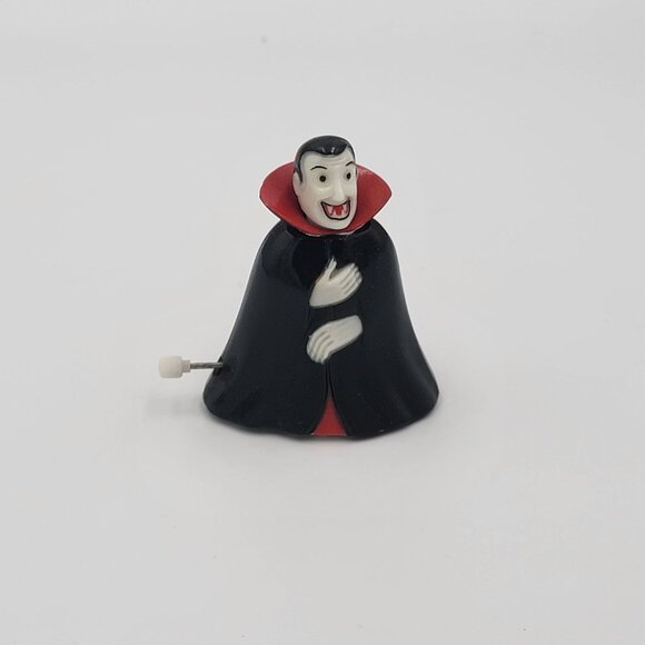 Vintage Dracula Wind-Up Toy Figurine  Classic Halloween-Themed Collectible - Picture 1 of 9
